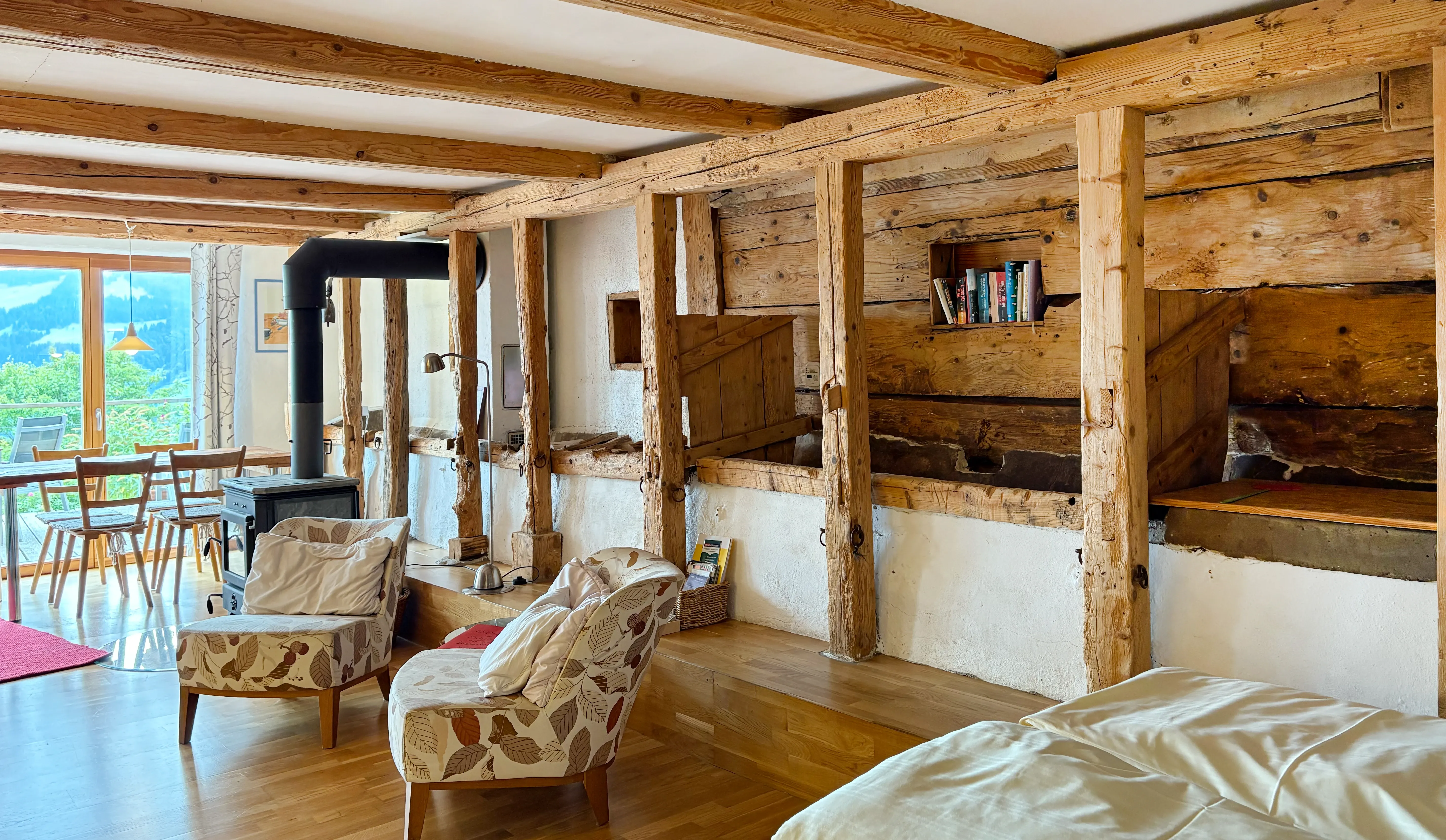 Die Inneneinrichtung des Studios